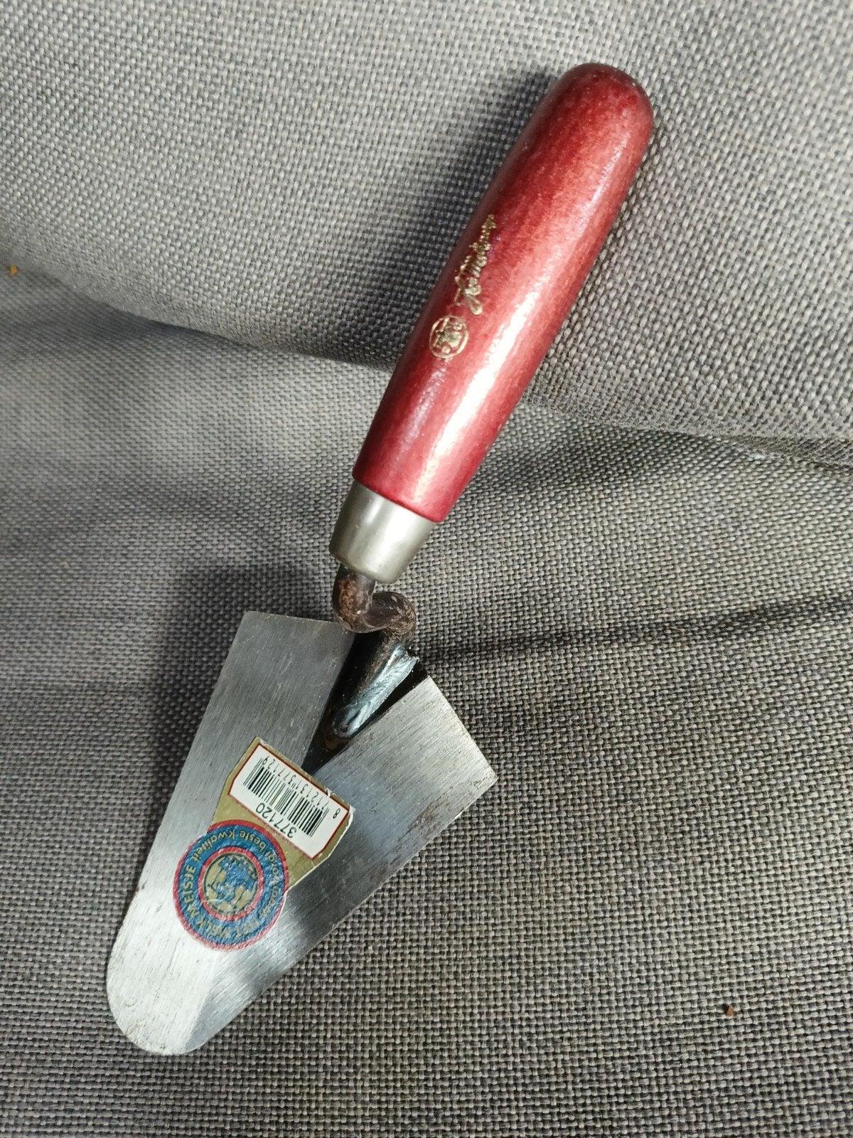 3 pleister troffels Melkmeisje met houten handvat., Ophalen, Gebruikt, Overige typen
