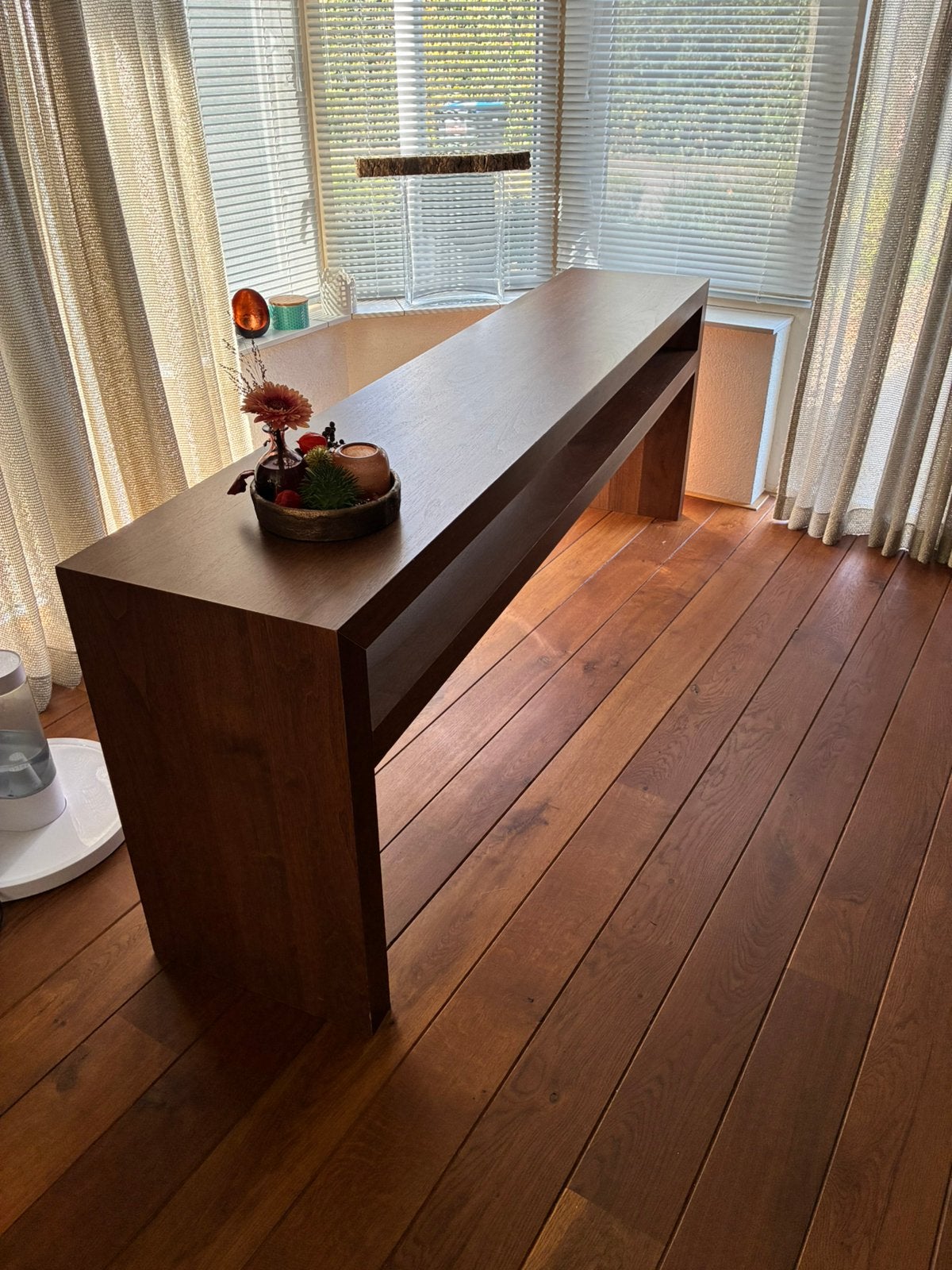 Side table, Gebruikt, Ophalen of Verzenden, 200 cm of meer, 25 tot 50 cm