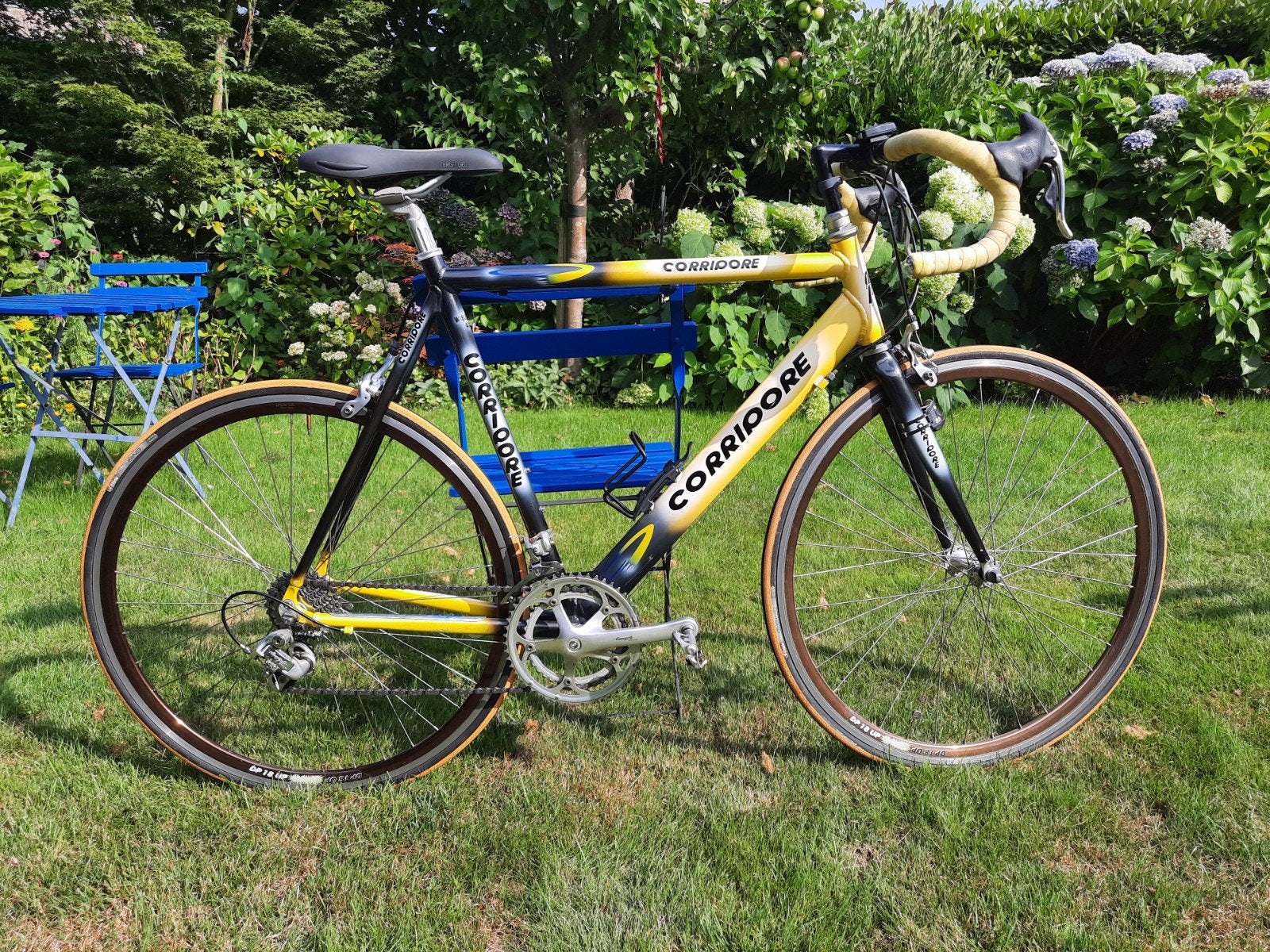Racefiets Corridore framemaat 58, Fietsen en Brommers, Gebruikt, Velgrem, Aluminium, 15 tot 20 versnellingen
