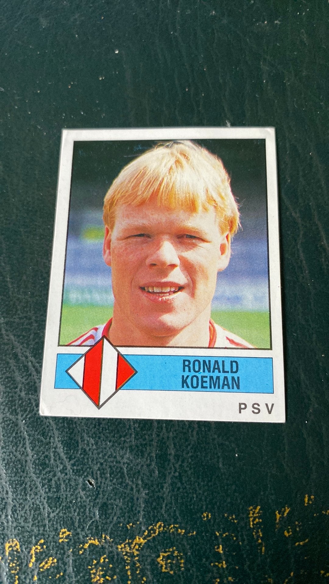Panini Koeman, Ophalen of Verzenden, Zo goed als nieuw, Buitenlandse clubs, Poster, Plaatje of Sticker