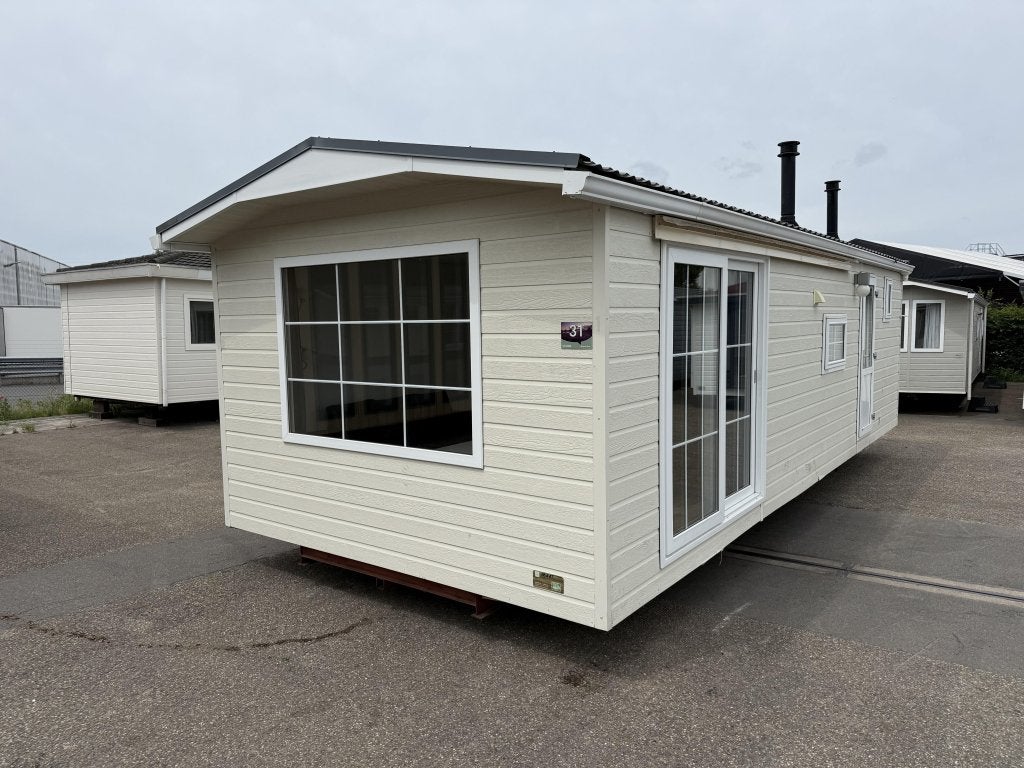 Maat Chalet 9 x 3.80 m 2 Slp Winterhard, Niet ingevuld, Niet ingevuld, Niet ingevuld