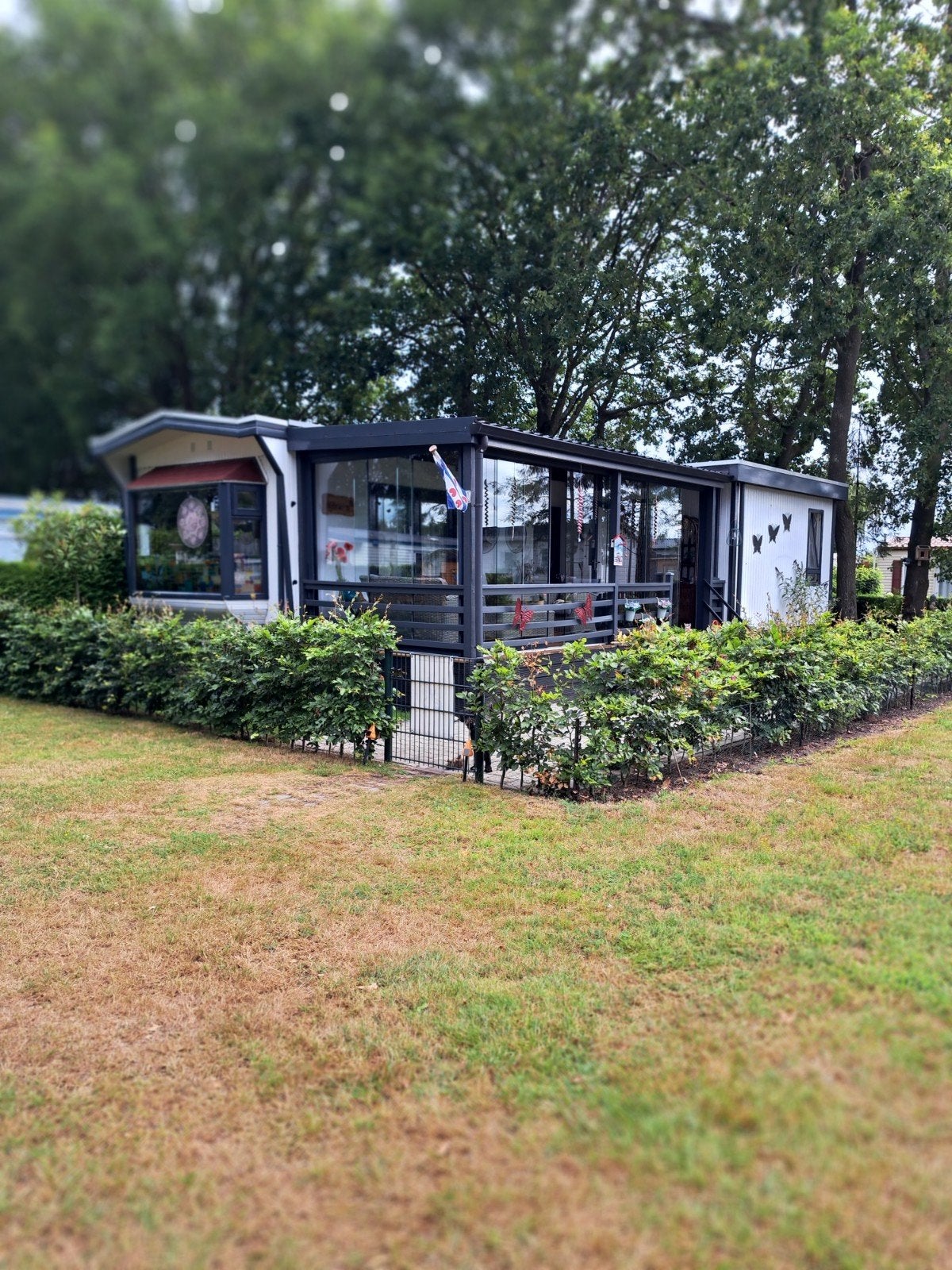 Sfeervol chalet met veranda