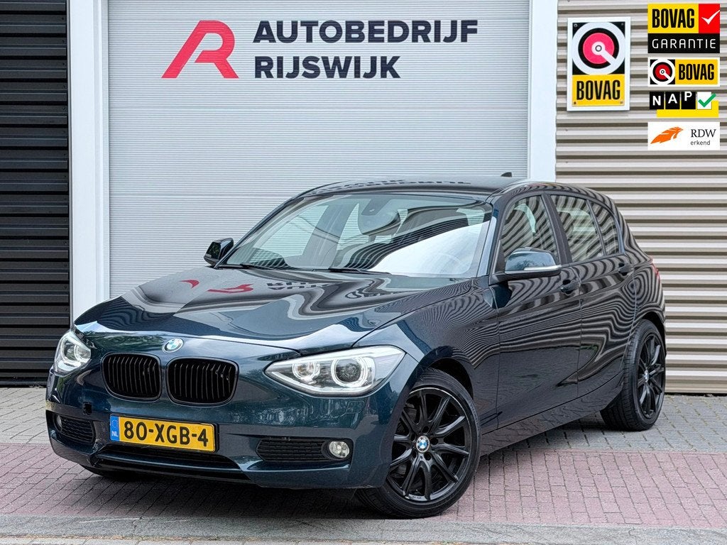 BMW 1-serie 116i Business+ Navi/Xenon/Leer, Auto's, BMW, 1-Serie, Euro 5, Gebruikt, 4 cilinders