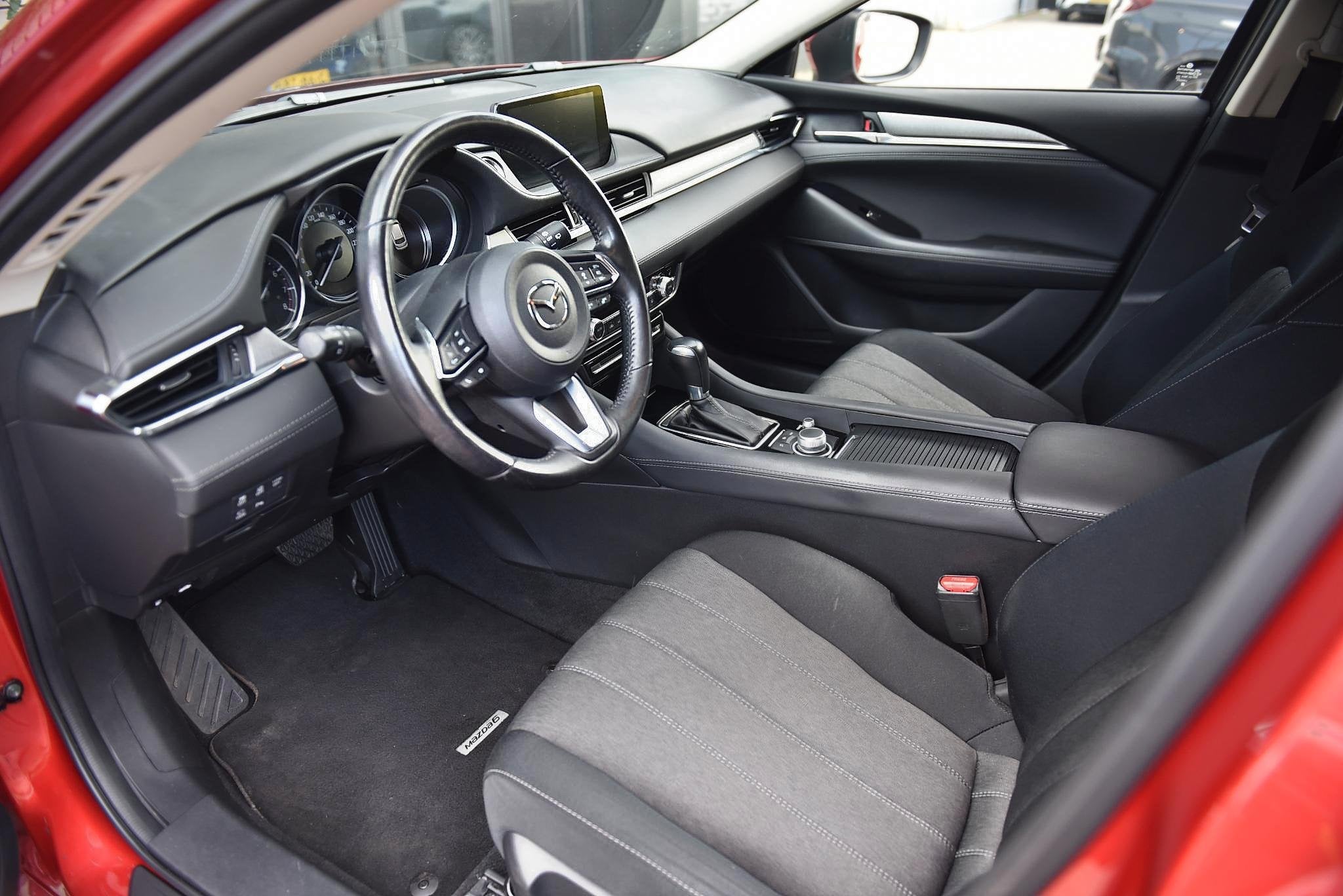 Mazda 6 Sportbreak 2.0 SkyActiv-G 165 Trekhaak Navi Clima Cr, Auto's, 1998 cc, Stof, Gebruikt, 4 cilinders