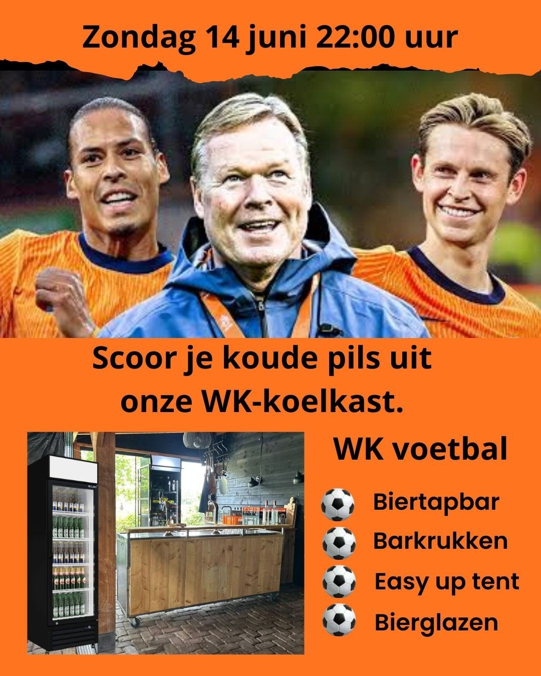 Koelkast te huur Party Verhuur Het Oosten ENSCHEDE, Ophalen, Zo goed als nieuw, Overige