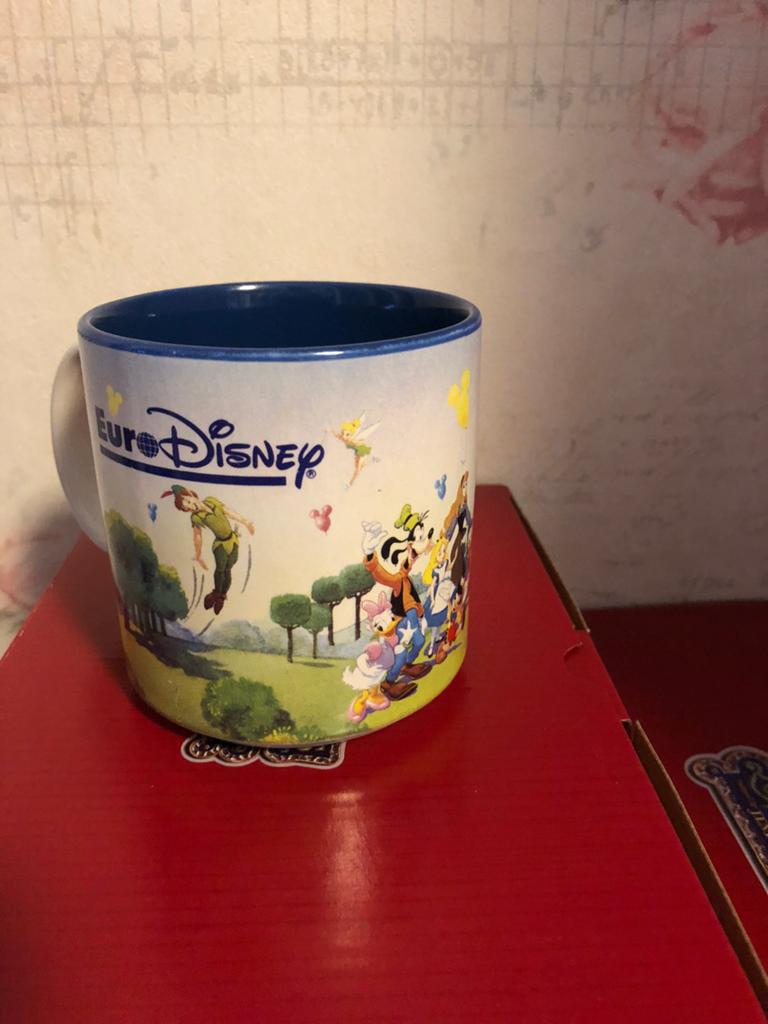 Disneyland beker, Ophalen of Verzenden, Overige figuren, Zo goed als nieuw, Servies
