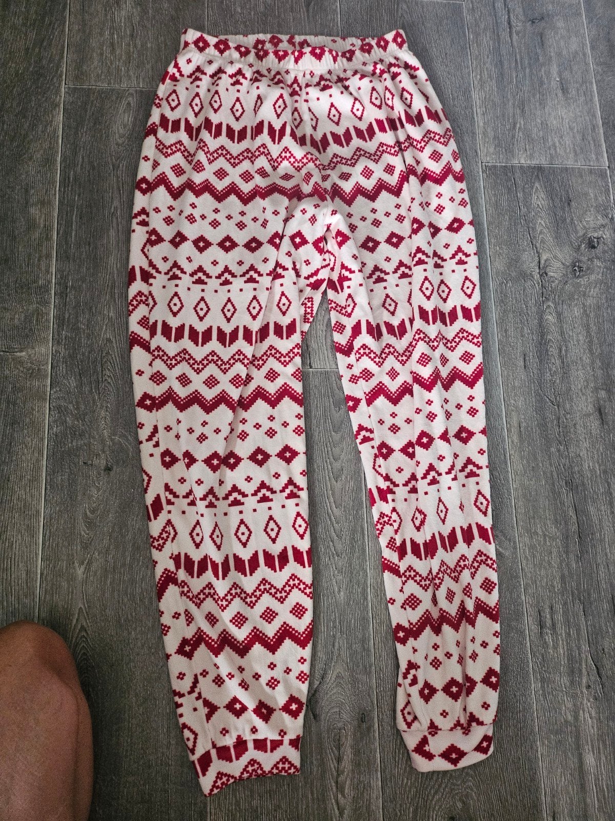 Primark Pyjamabroek Rood Wit Maat S, Primark, Ophalen of Verzenden, Zo goed als nieuw, Maat 36 (S)