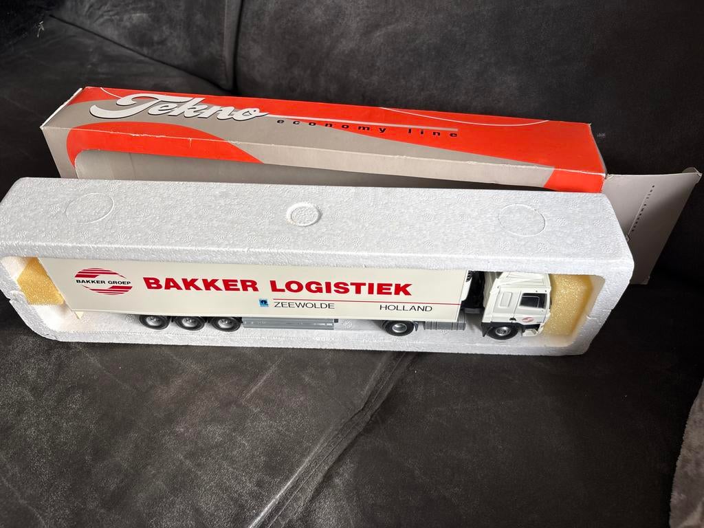 Tekno Economy Line Vrachtwagen - Bakker Logistiek, Hobby en Vrije tijd, Modelauto's | 1:50, Ophalen of Verzenden, Zo goed als nieuw
