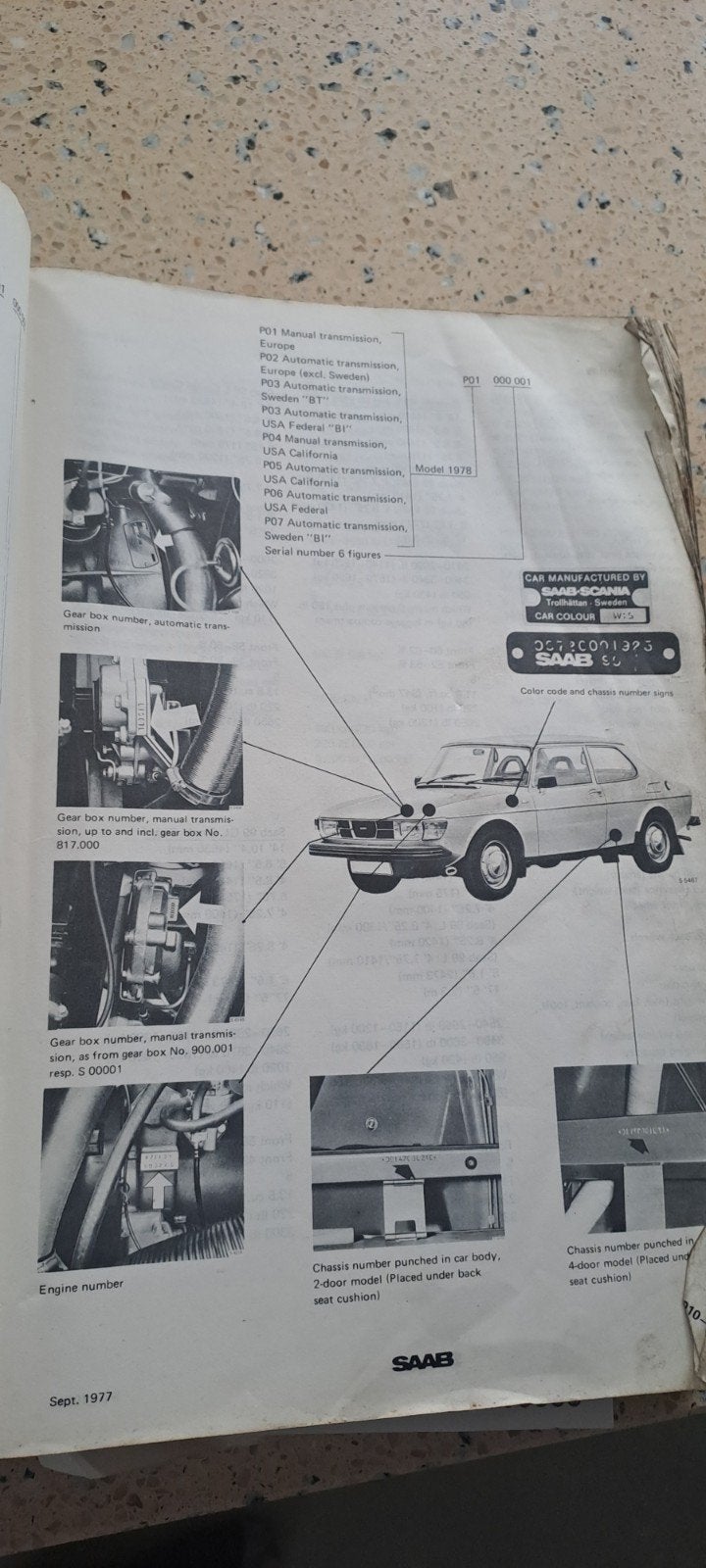 service manual Saab 99 orgineel fabrieks handboek, Ophalen of Verzenden