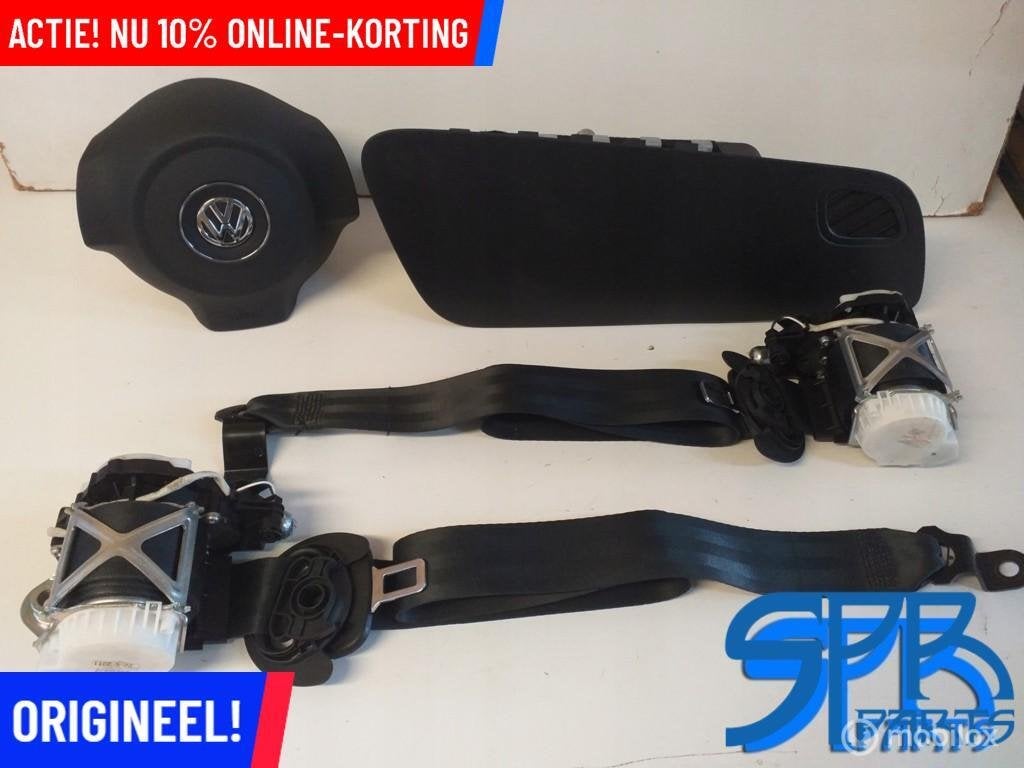 Polo 6R Airbag Airbags Airbagset Set Gordel 5 Deurs 3 Deurs, Gebruikt, Volkswagen, Ophalen of Verzenden, Volkswagen