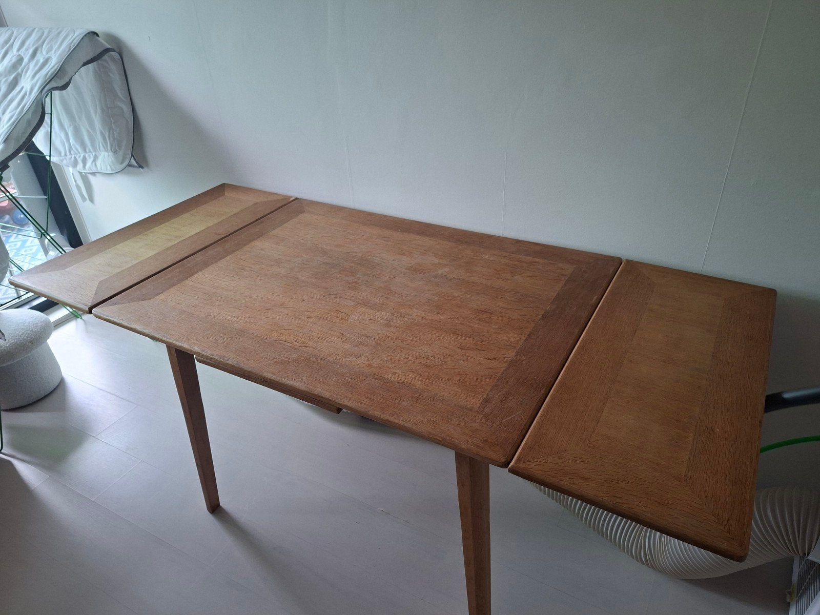 uitschuifbare tafel hout, Ophalen, Gebruikt, 50 tot 100 cm, 150 tot 200 cm