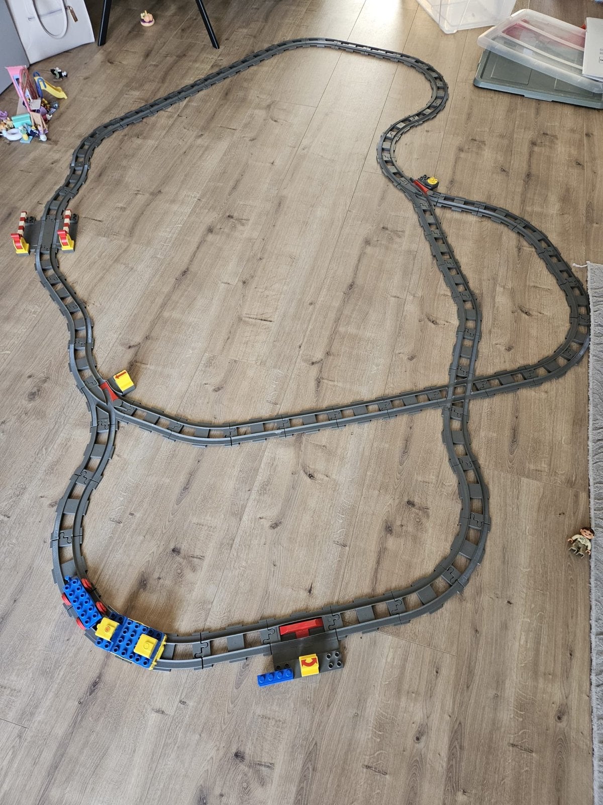 Retro Duplo Trein met uitgebreide spoorbaan, Ophalen, Gebruikt, Overige thema's, Duplo