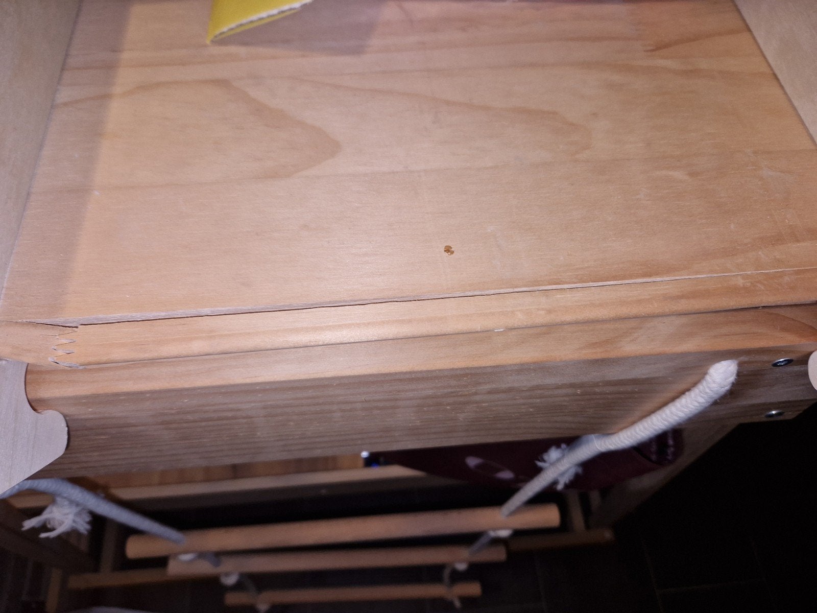 Houten Klimrek met Glijbaan en Schommel, Ophalen, Gebruikt, Glijbaan
