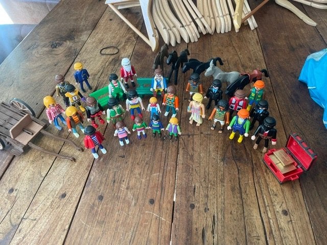 Veel playmobil, Ophalen, Gebruikt, Losse onderdelen, Figuren