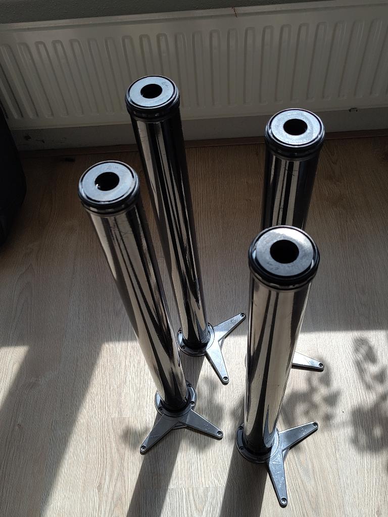 Verstelbare tafel- / bureaupoten, Ophalen, Tafelpoot, Gebruikt, 50 tot 100 cm