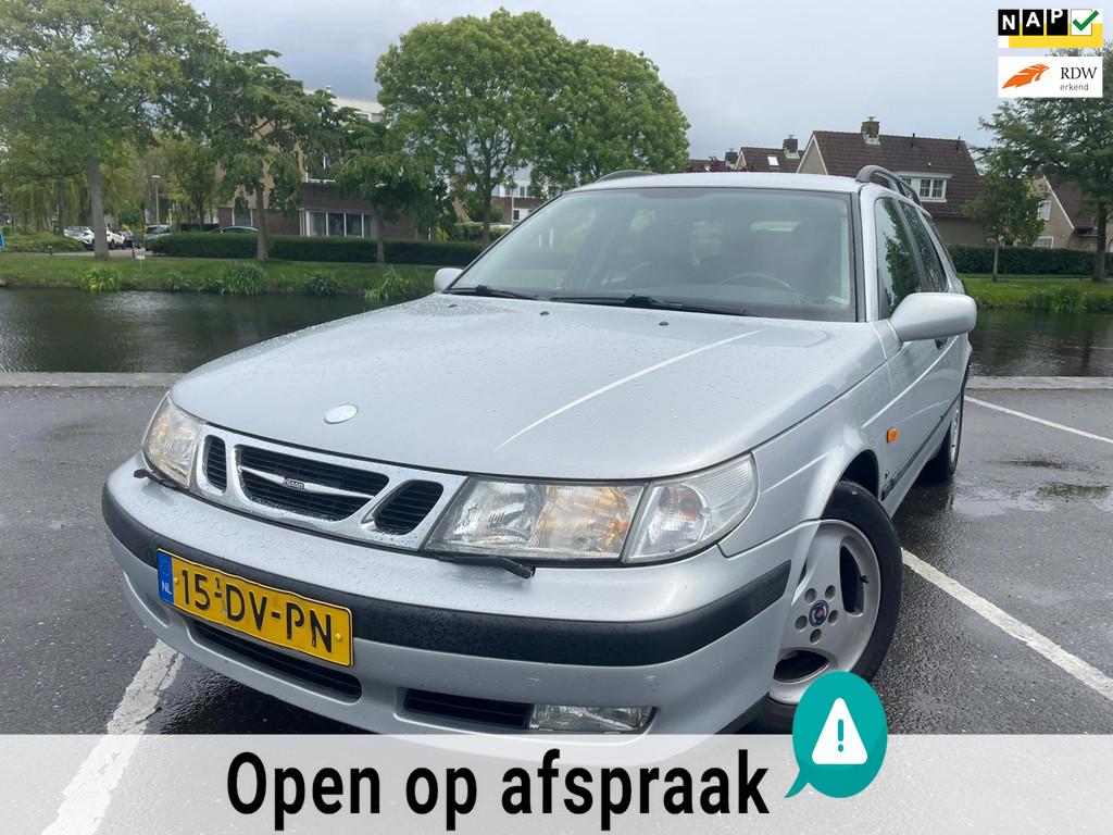 Saab 9-5 Estate 2.0t SE AUTOMAAT PDC YOUNGTIMER NIEUWE APK !, Auto's, Saab, 4 cilinders, 150 pk, 93 €/maand, 5 stoelen