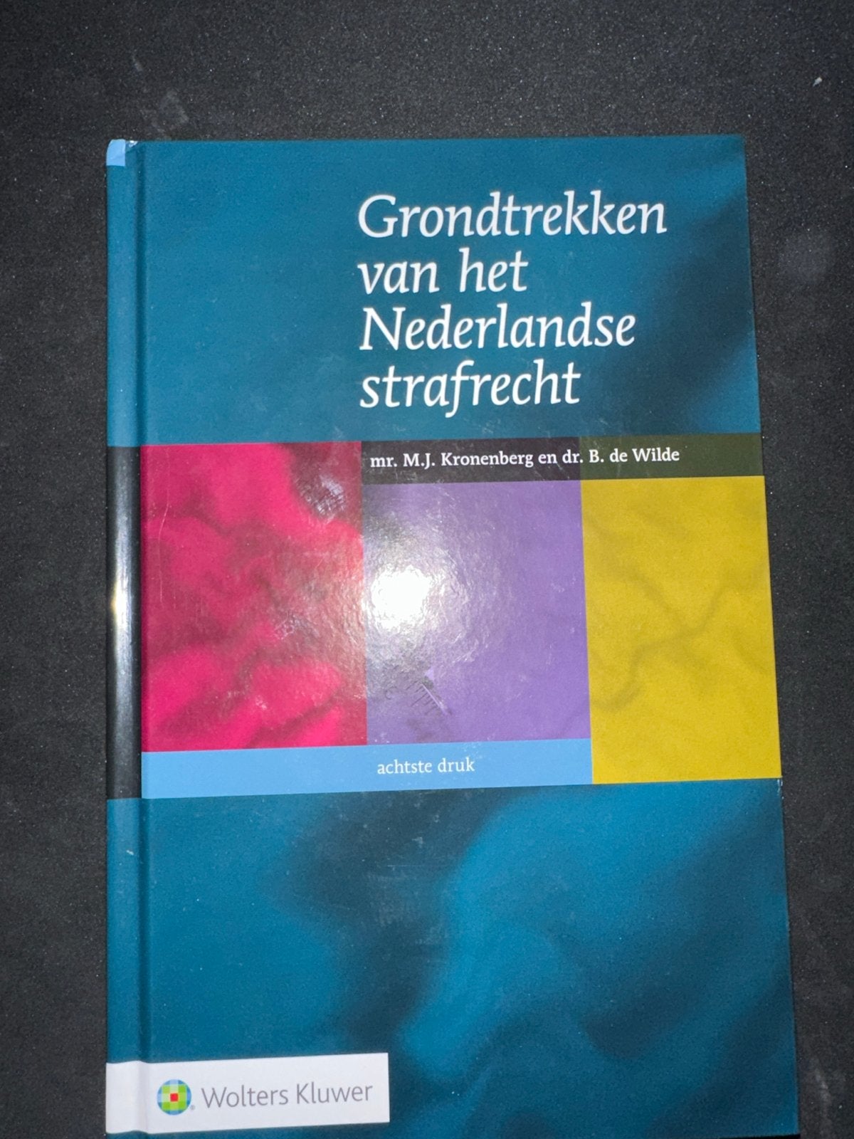 Grondtrekken van het Nederlandse strafrecht - 8e druk, Boeken, Studieboeken en Cursussen, Ophalen of Verzenden, Gamma, Gelezen