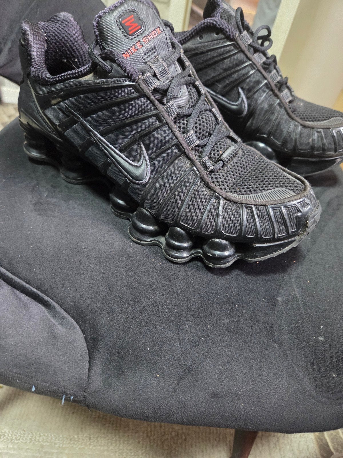 Nike Shox sneakers maat 39 - Zwart, Zwart, Nike, Ophalen of Verzenden, Sneakers of Gympen