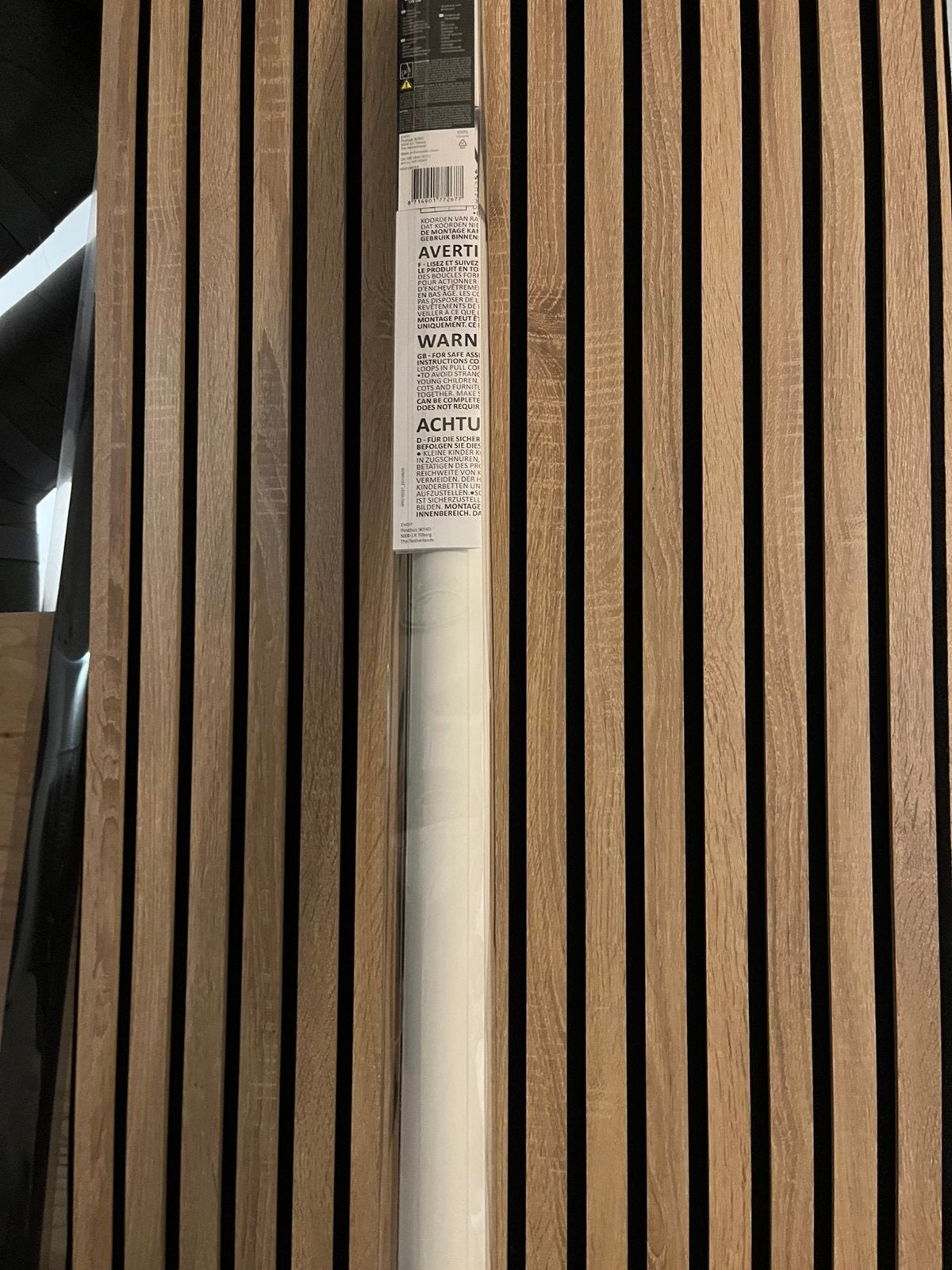 Rolgordijn wit, Tuin en Terras, Ophalen, Zo goed als nieuw, Kunststof, 200 cm of meer