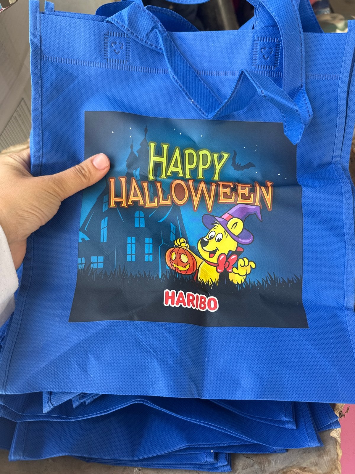 Haribo Happy Halloween Tassen - Perfect voor Trick or Treat, Ophalen of Verzenden, Nieuw, Feestartikel, Halloween of Griezel