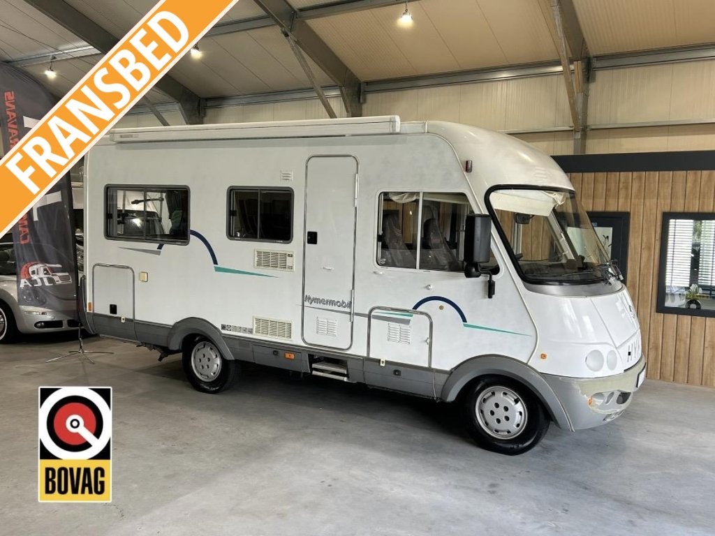 HYMER Hymermobil B574 Fransbed/Hefbed Fiat Ducato 115PK, Integraal, Reservewiel, Ringverwarming, Fiat