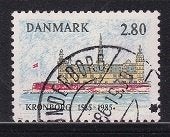 923 - Denemarken michel 846 gestempeld , 400 jaar slot Kronb, Verzenden, Denemarken, Gestempeld
