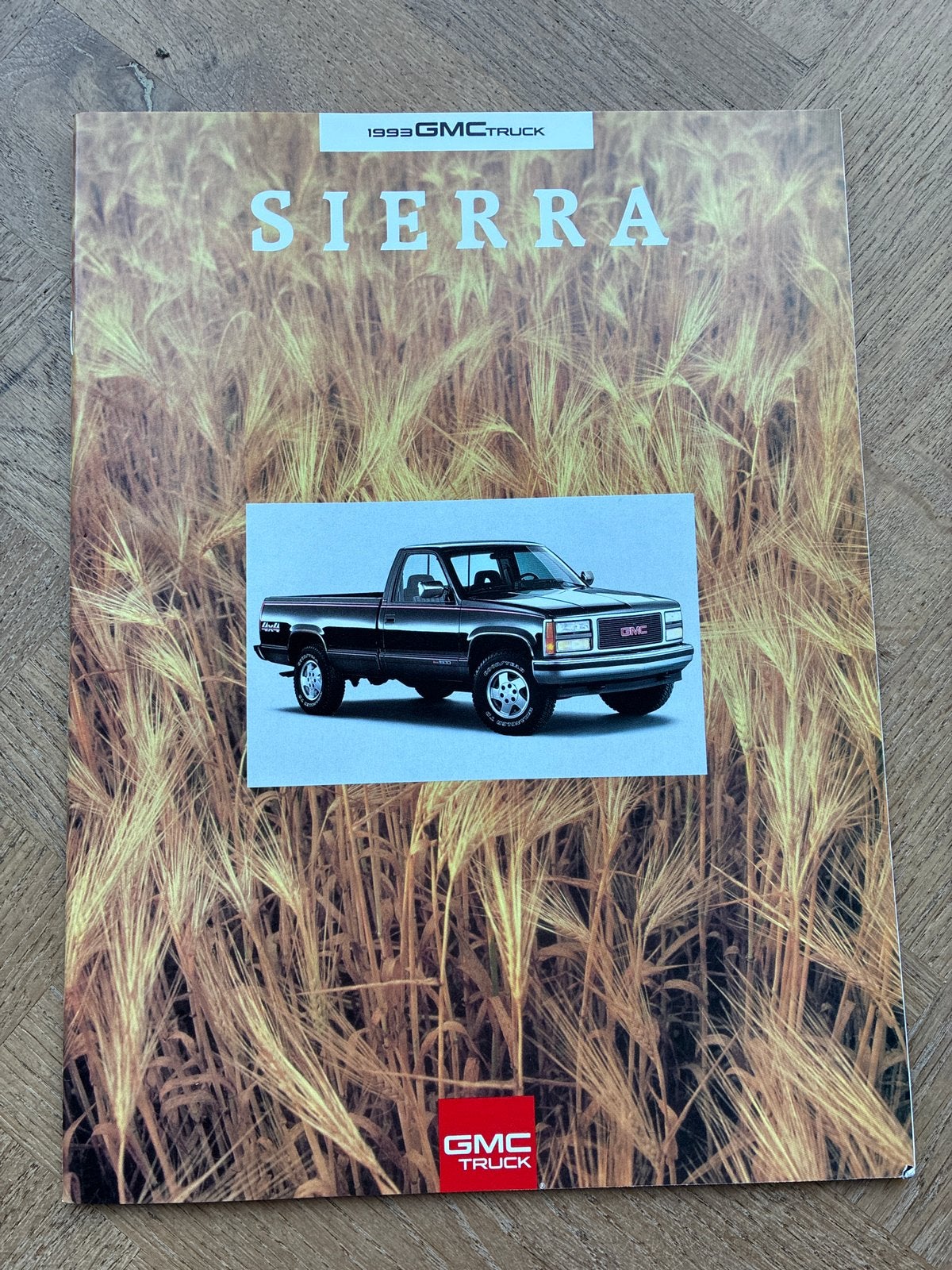 1993 GMC Sierra brochure, Verzenden, Zo goed als nieuw, Overige merken