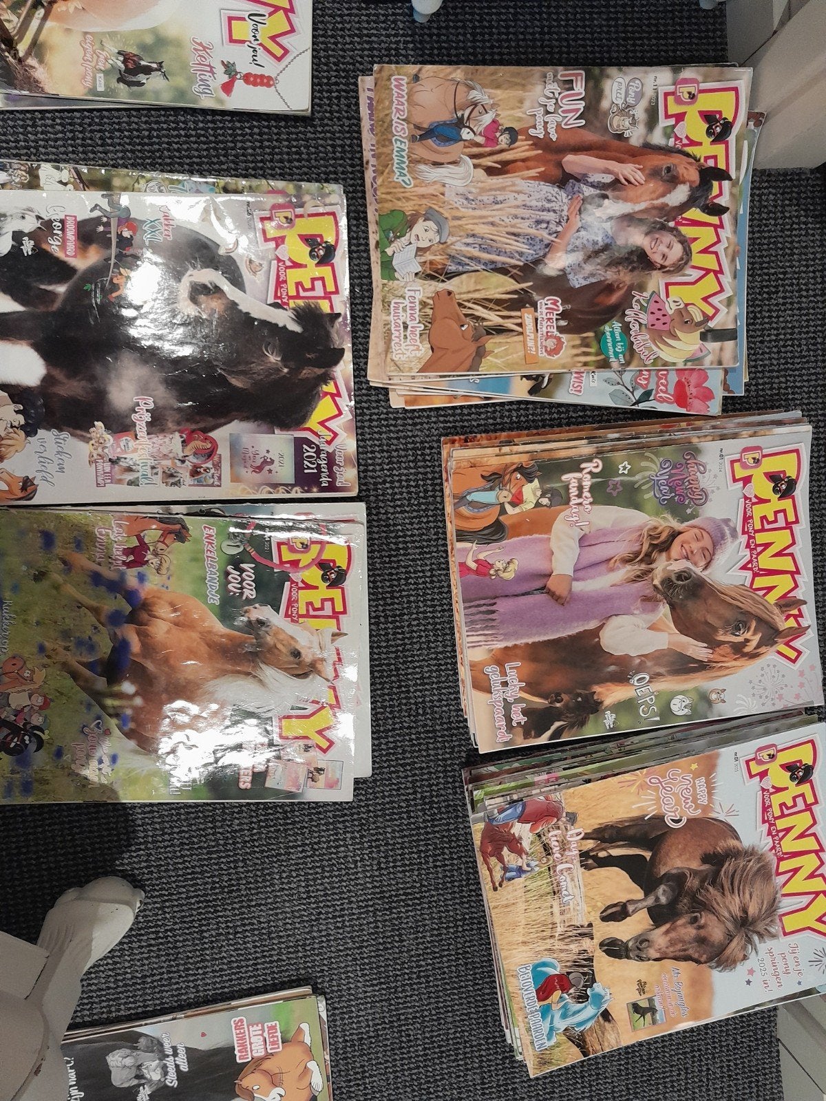 hoeveelheid penny's (paarden blad), Meerdere comics, Ophalen, Europa