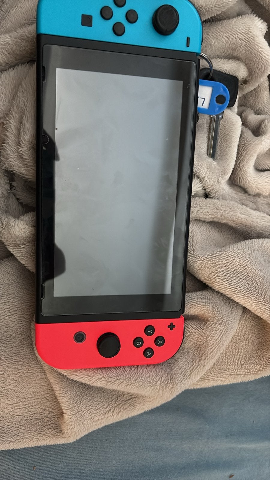 Nintendo Switch Original met Dock en Joy-Cons, Spelcomputers en Games, Spelcomputers | Nintendo Switch, Ophalen, Gebruikt, Met 2 controllers