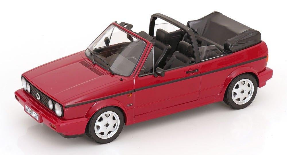 Volkswagen Golf I Cabriolet 1992 Mars Rood Metallic 1/18 Nor, Tschuiten@hotmail.com, Auto, Frankrijk, Norev