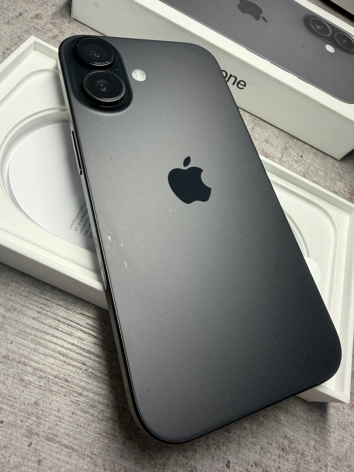  Apple iphone 16 Black 128GB Batterij 98%, Telecommunicatie, Mobiele telefoons | Apple iPhone, Apple, Zwart, IPhone 16, Ophalen of Verzenden