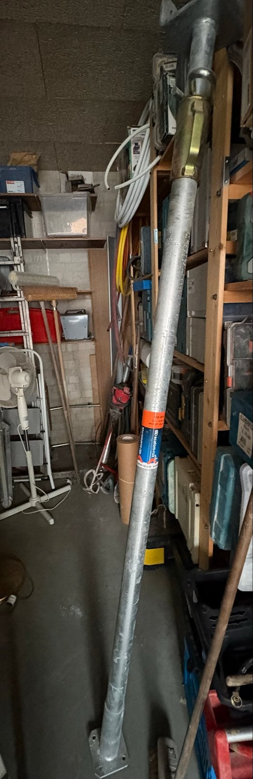 4 Schroefstempels: Gegalvaniseerd en Gemenied, Ophalen, Gebruikt, Overige typen, 2 tot 5 meter