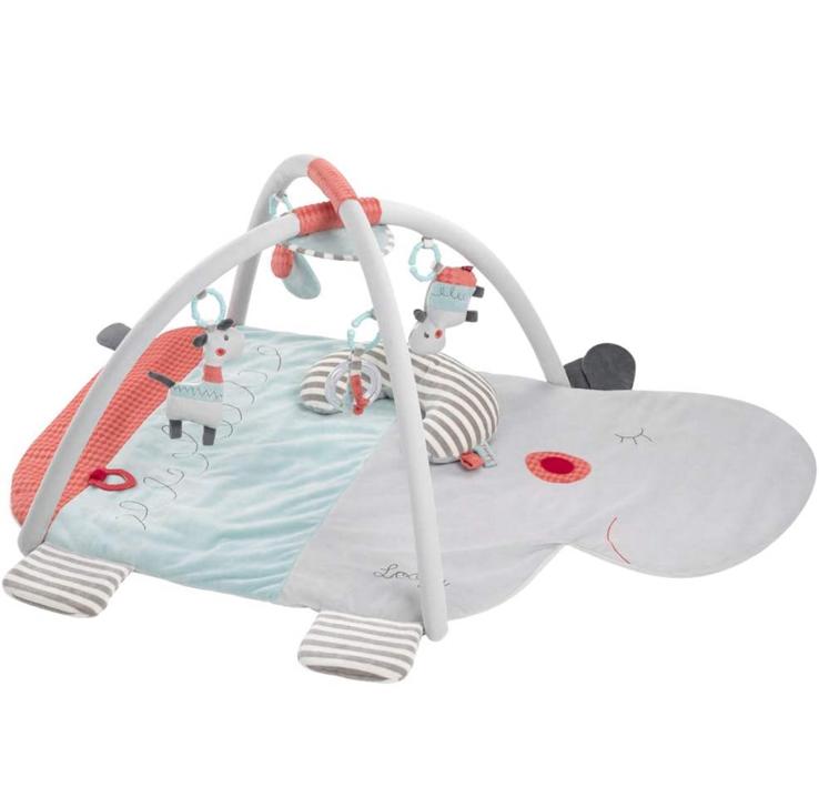 Baby speelkleed, merk Fehn, met speelboog en speeltjes, Ophalen of Verzenden, Gebruikt, Speelkleed