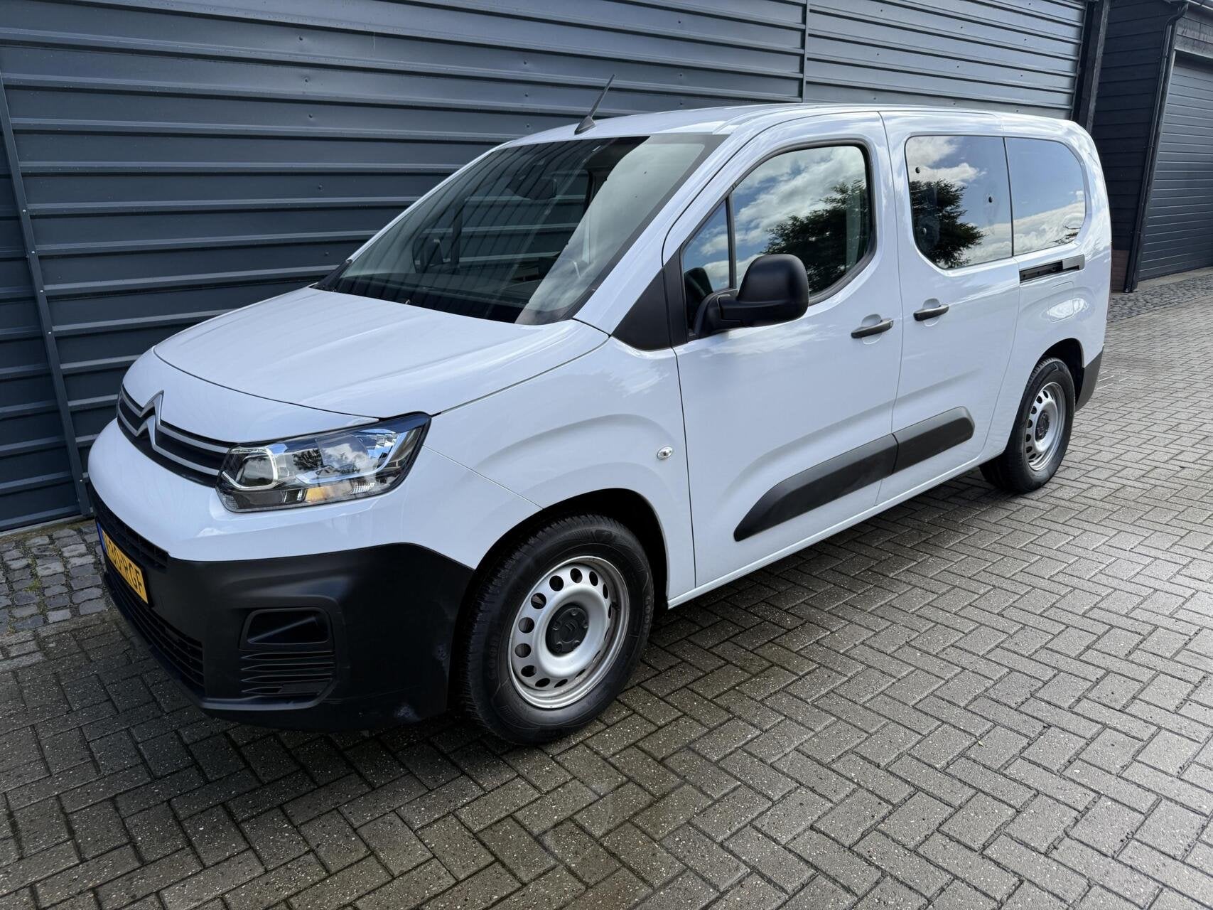 Citroen ë-Berlingo L2 XL Grijs Kenteken Full Electrisch SoH, Gebruikt, Citroën, Wit, Te koop
