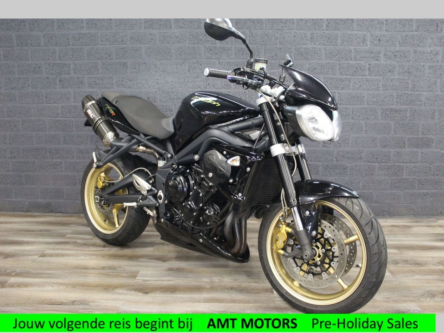 TRIUMPH STREET TRIPLE R (bj 2012) SC-Project 675, Motoren, Motoren | Triumph, 675 cc, Motorrijbewijs A, Bedrijf, Onbekend
