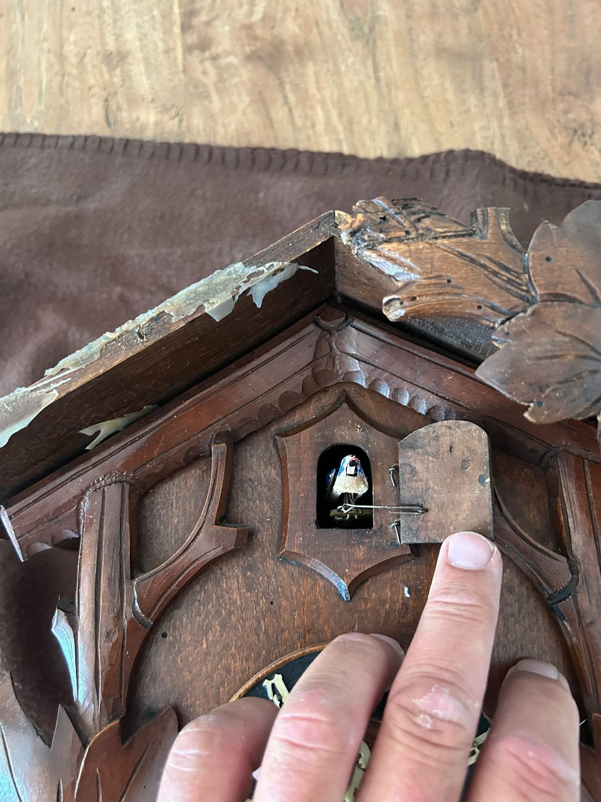 Antieke Koekoeksklok - Zeldzaam en Decoratief, Ophalen