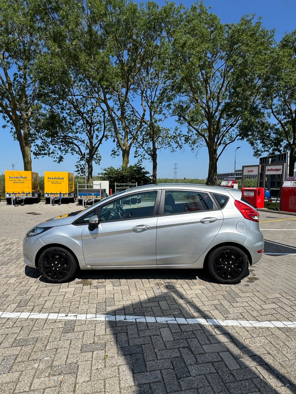 Ford Fiësta 1.25 44KW 5DR 2011 Grijs, Auto's, Voorwielaandrijving, Euro 5, 40 €/maand, 1242 cc