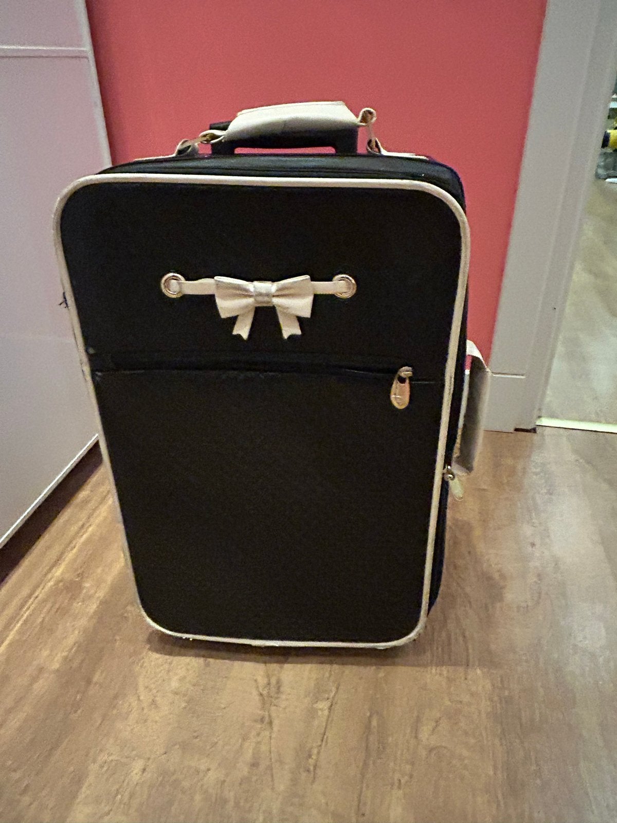 Schattig reiskoffertje voor €5, Ophalen, Gebruikt, 20 tot 30 cm, Zwart