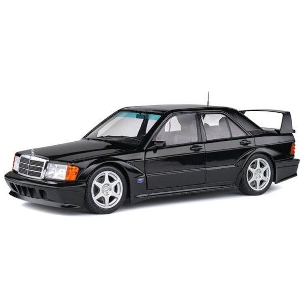 Mercedes Benz 190E (W201) 1990 Zwart Schaal 1/18 Solido, Solido, Auto, Solido, Nieuw