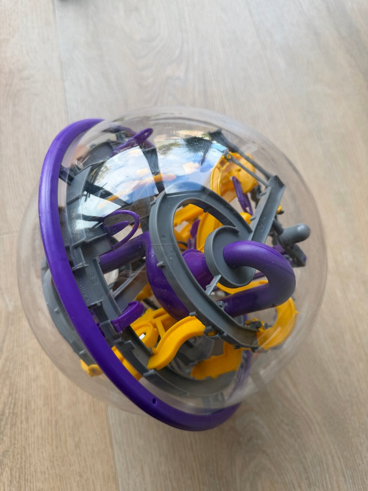 Perplexus Original 3D-doolhof puzzel, Ophalen of Verzenden, Minder dan 500 stukjes, Zo goed als nieuw, Rubik's of 3D-puzzel