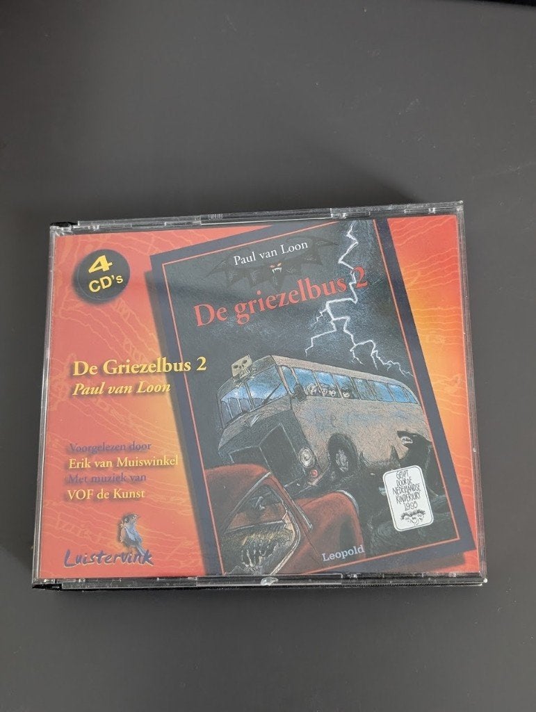 luisterboek De Griezelbus deel 2 door Paul van Loon, Kind, Cd, Paul van Loon, Ophalen of Verzenden