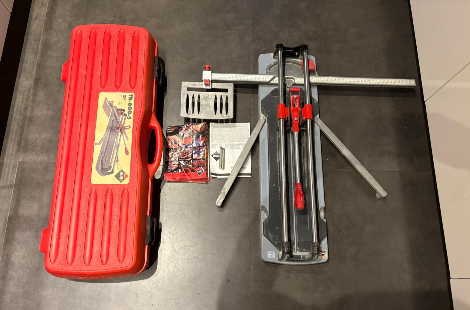Rubi TR-600-S tegelsnijder, Doe-het-zelf en Verbouw, Ophalen of Verzenden, Zo goed als nieuw