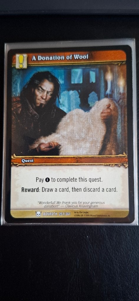 WoW / Warcraft TCG - Heroes of Azeroth kaarten 1/2, Verzenden, Zo goed als nieuw, Meerdere kaarten