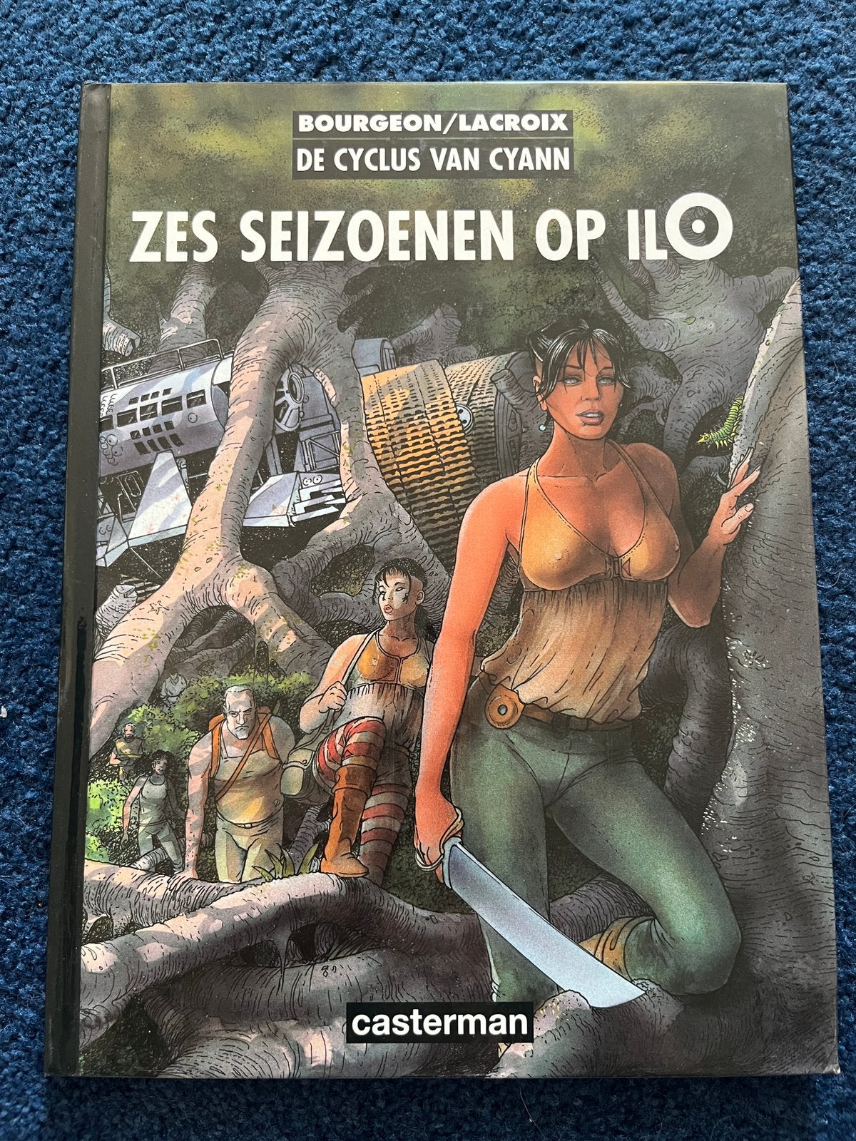 Bourgeon - Zes seizoenen op Ilo, Gelezen, Eén stripboek, Ophalen of Verzenden, Bourgeon