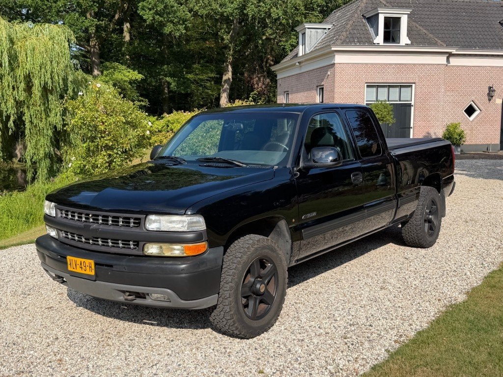 Chevrolet SILVERADO 5.3 V8 Vortec 4x4 LPG-G3 BLIJVEND YOUNGT, Auto's, Bestelauto's, Automaat, Stoelverwarming, Chevrolet, 2381 kg