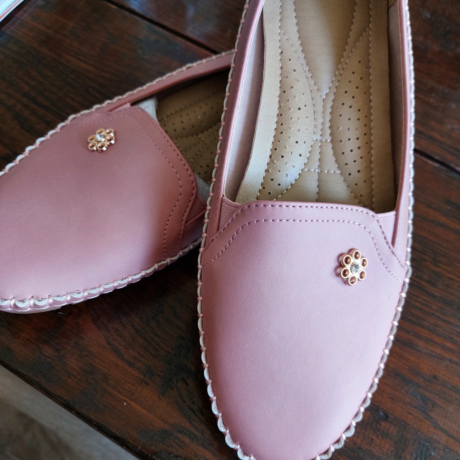 Nieuwe damesschoen-instapper mt.39-40 zit comfortabel, Kleding | Dames, Ophalen of Verzenden, Nieuw, Roze, Instappers