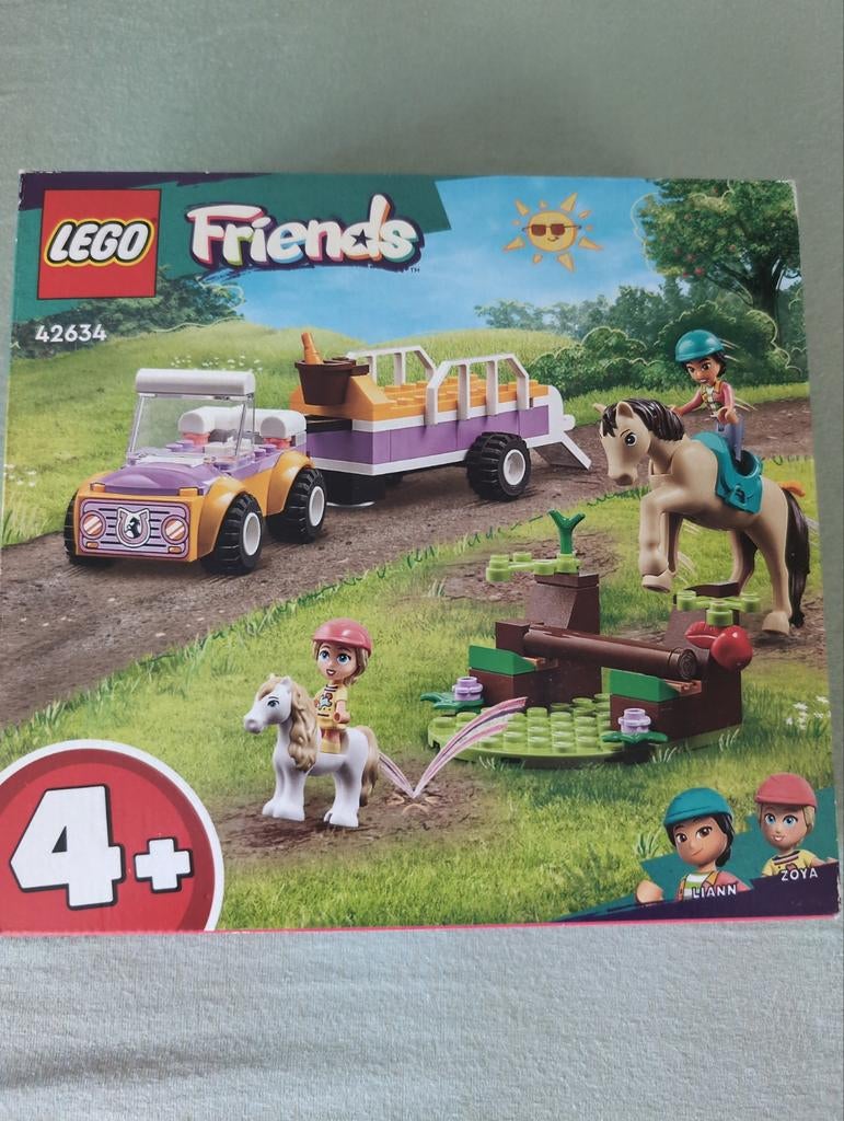 LEGO Friends 42634 Paarden en trailer, Ophalen of Verzenden, Zo goed als nieuw