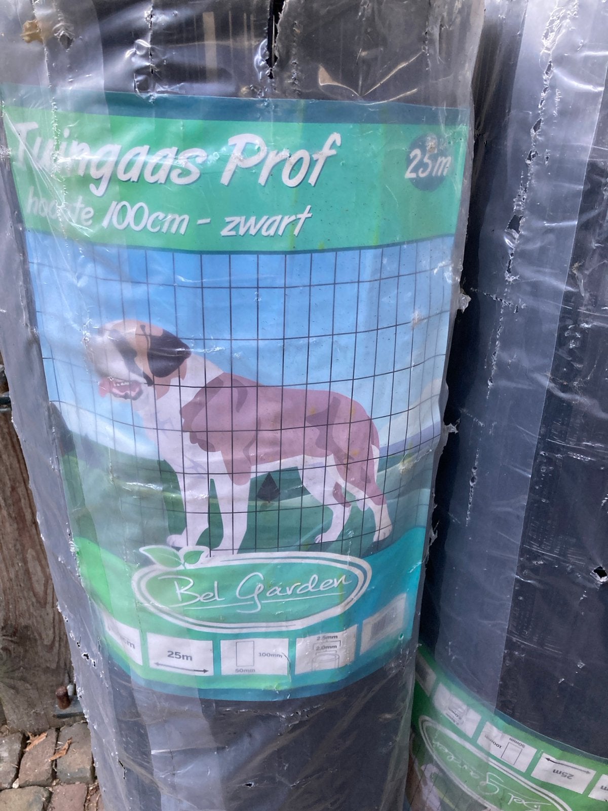 3 rollen tuingaas 25m x 100cm hoog - Nieuw in verpakking, Tuin en Terras, Ophalen, Nieuw, IJzer, Gaashekwerk