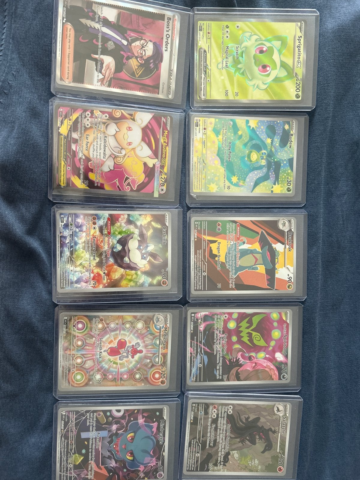 Pokémon Kaarten full arts - ASCENDED HEROES (mag losse verk), Ophalen of Verzenden, Zo goed als nieuw, Meerdere kaarten