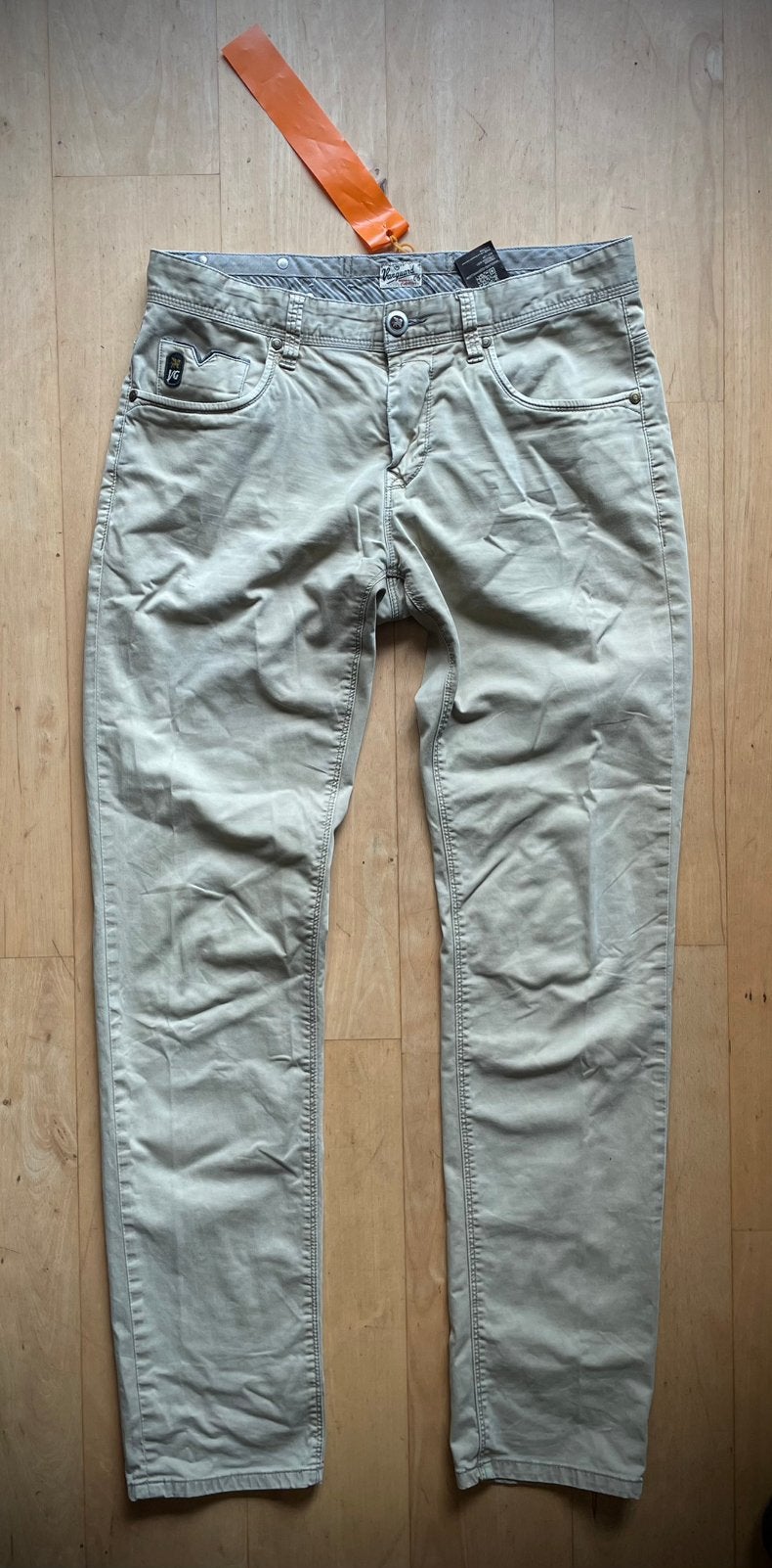 Vanguard v7 rider broek comfort twill w31 l34 beige / grijs, Ophalen of Verzenden, Zo goed als nieuw, Overige kleuren, W32 (confectie 46) of kleiner